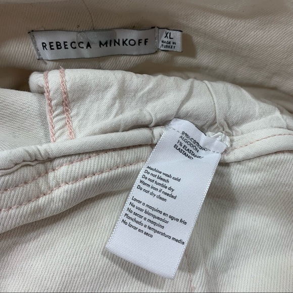 Rebecca Minkoff Tie Waist Denim Skirt - Picture 7 of 9